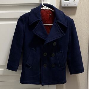 Classic Navy Kids Peacoat